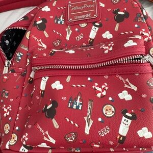 Disney Parks Loungefly Red Backpack